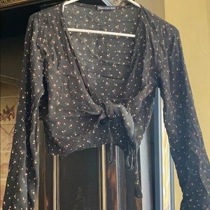 Brandy Melville Wrap Around Top